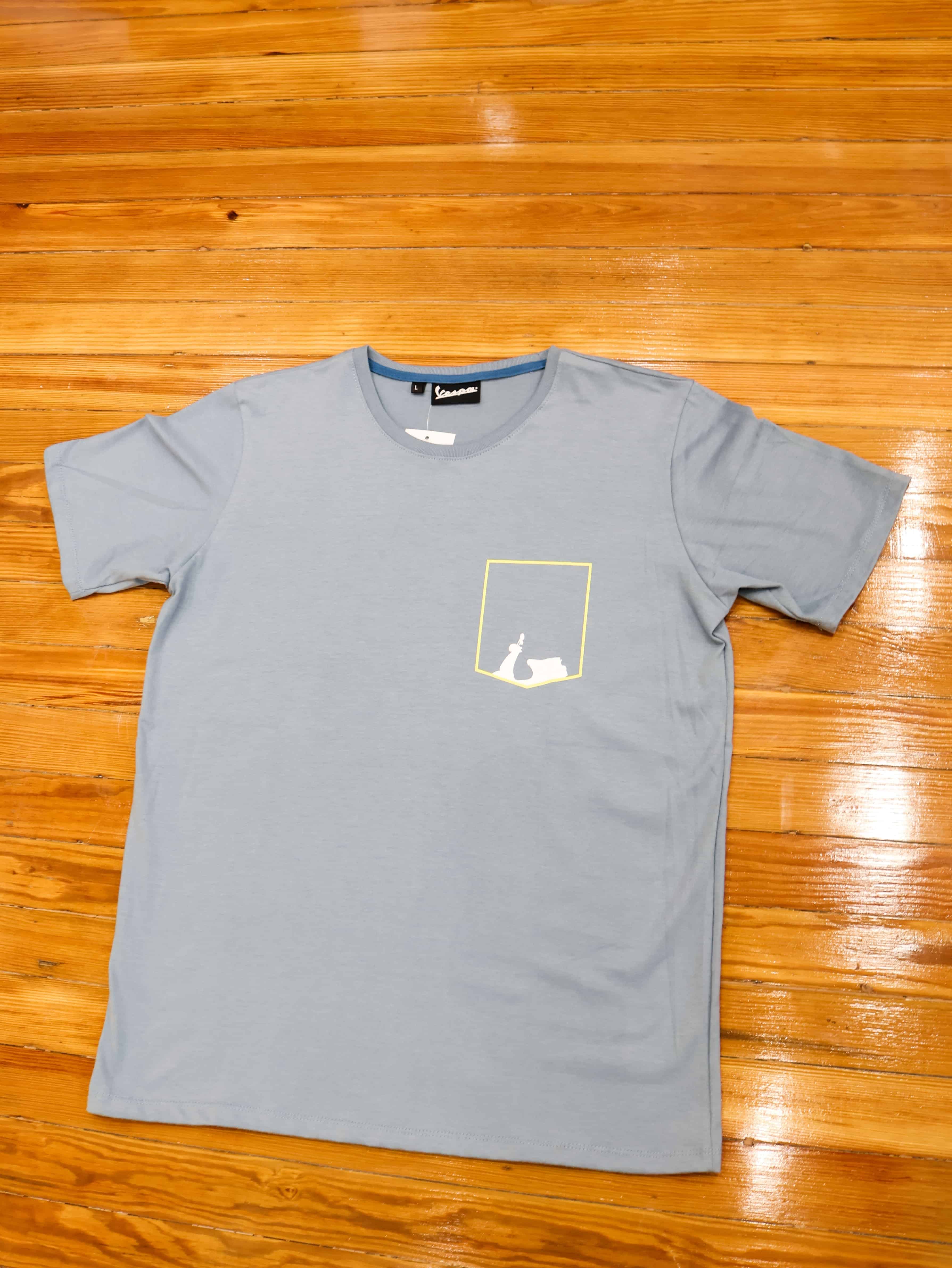 Remera Primavera Celeste